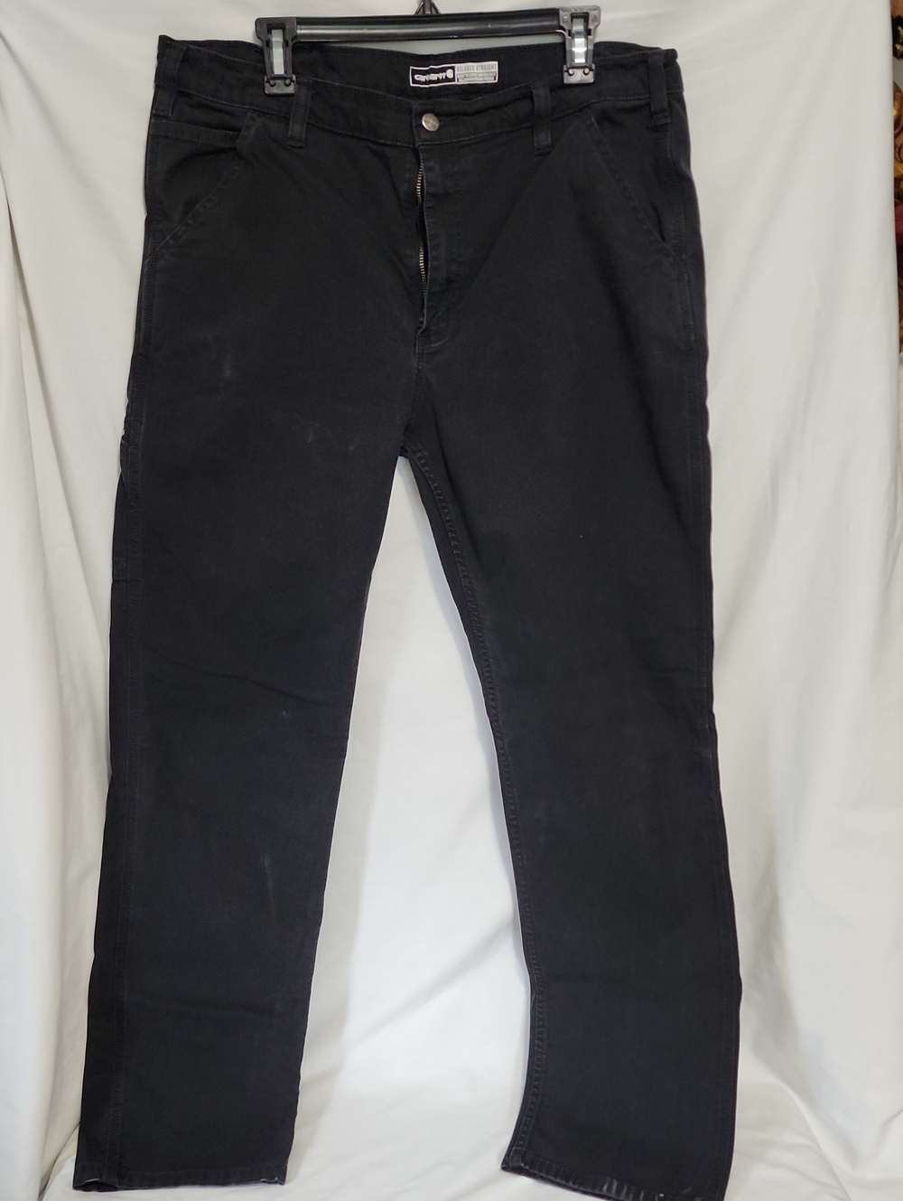 Carhartt Rigby Black Straight-Leg Pants